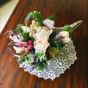 Holiday Cornucopia Centerpiece